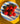Assiette petite rayures bleues