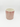 Cache-pot de fleurs grand à rayures roses (Ø18cm, H19cm)
