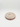 Assiette creuse tâches rouges (Ø21cm)