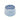 Saladier trapèze cercles bleus (Ø20cm, H12,5cm)